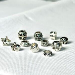 Brighton Silver Charm Beads Collection